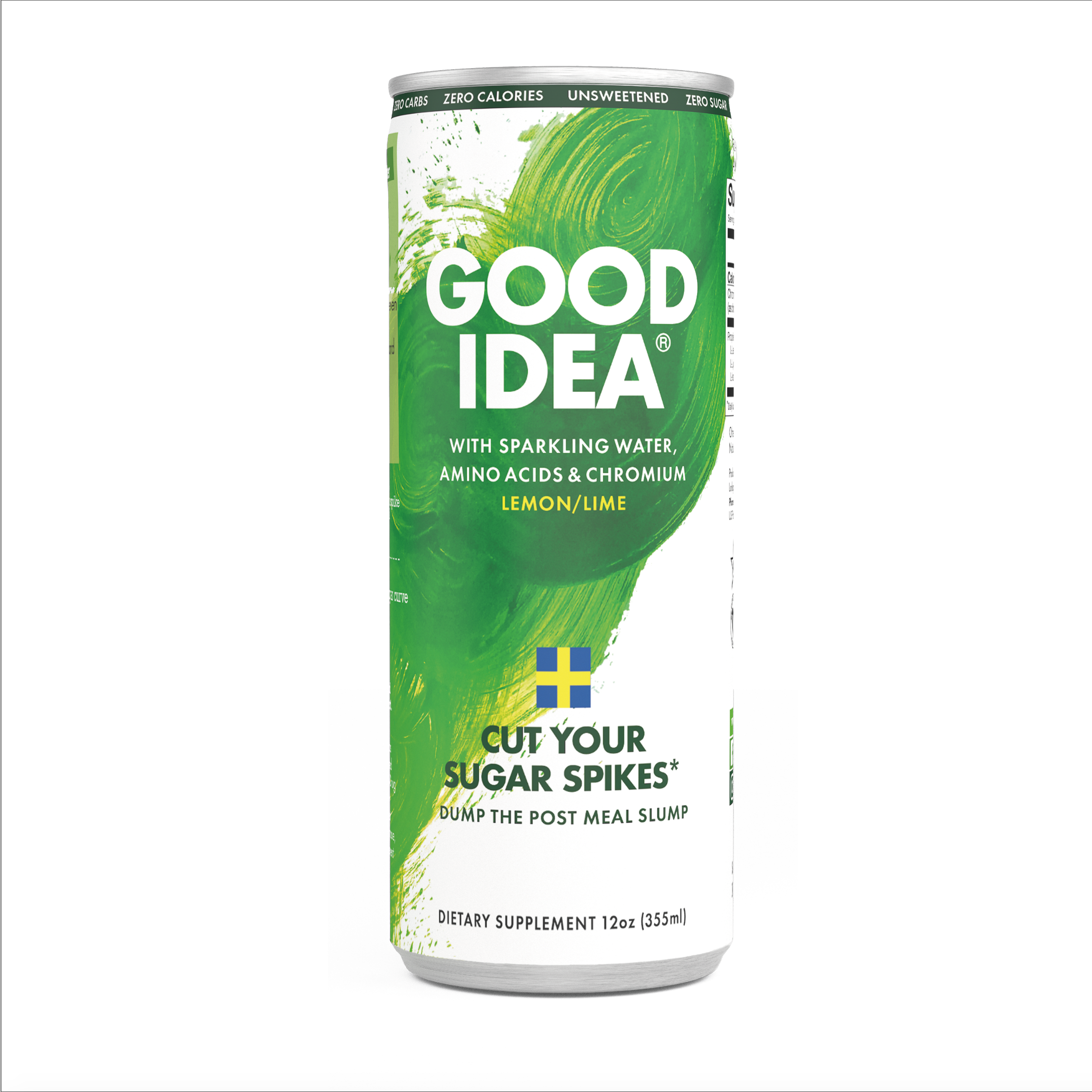 SOLD OUT! Cut your sugar spikes* - Good Idea® 12 Count Sparkling Lemon Lime.                             Now with an Introductory Offer!