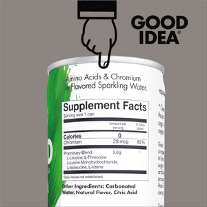 SOLD OUT! Cut your sugar spikes* - Good Idea® 12 Count Sparkling Lemon Lime.                             Now with an Introductory Offer!