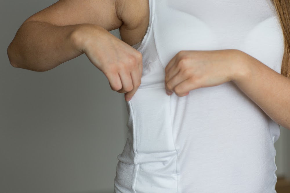 InsulWear™ Combo - Tank Top & Boxer Panties Women - Clothing/Underwear for Insulin Pump Users - DESCRIBED IN THE 2018 CONSUMER GUIDE OF DIABETES FORECAST MAGAZINE (by ADA)